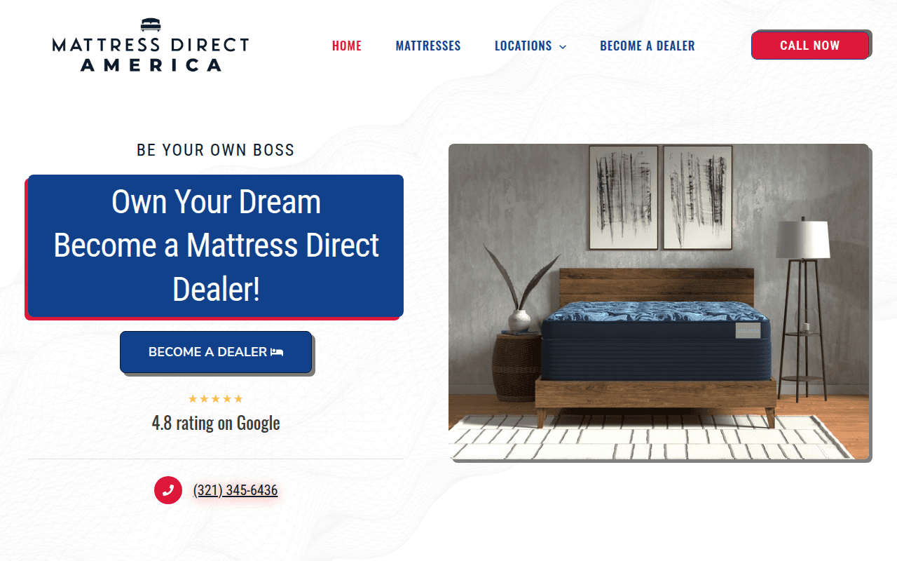 Mattress Direct America — article hero image; Brevard SEM digital marketing and web development, Brevard County & Space Coast, Florida