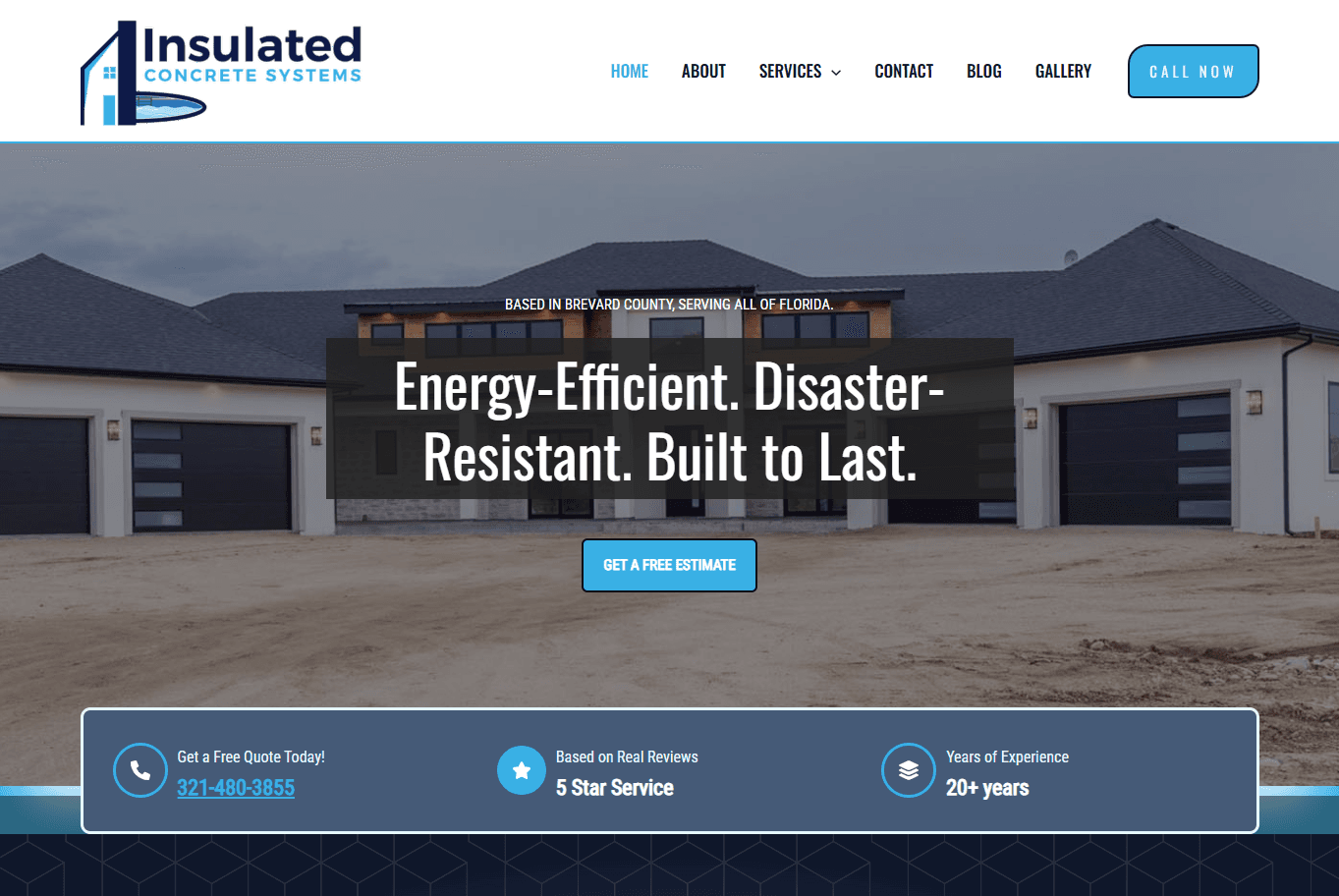 Insulated Concrete Systems — article hero image; Brevard SEM digital marketing and web development, Brevard County & Space Coast, Florida