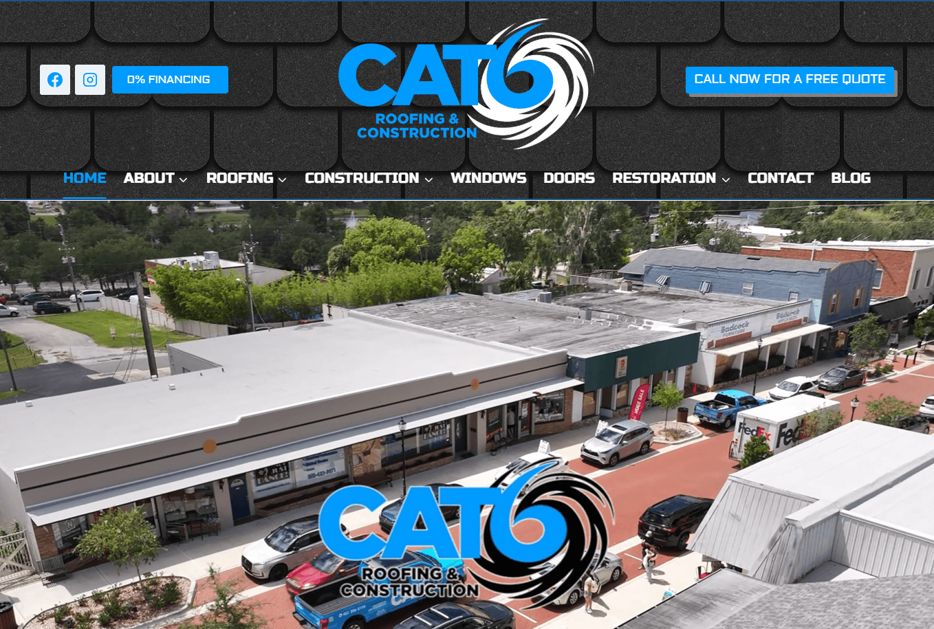Cat 6 Roofing & Construction — article hero image; Brevard SEM digital marketing and web development, Brevard County & Space Coast, Florida