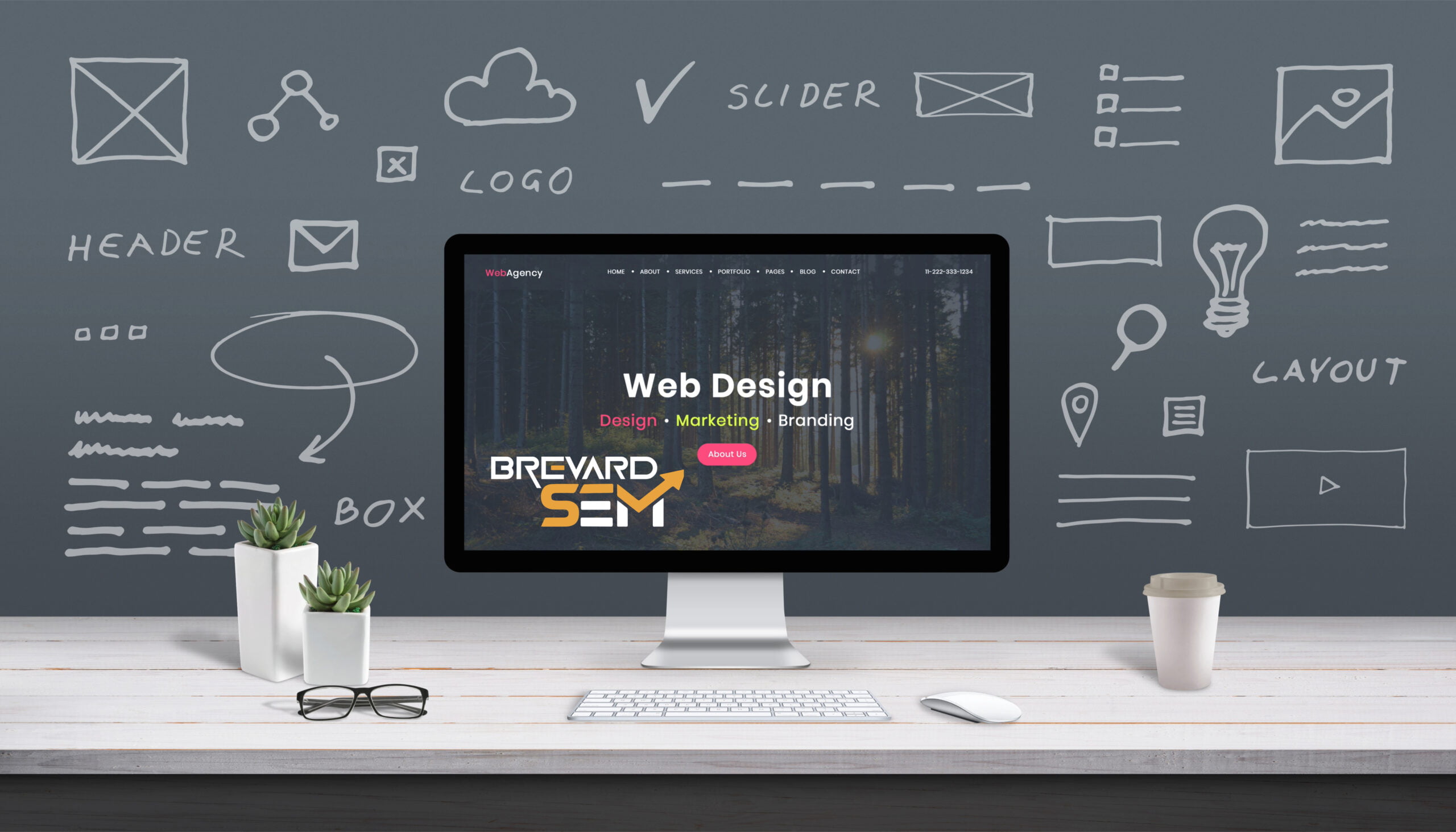 Web design and development article